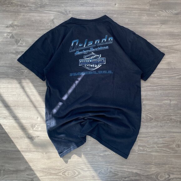 Vintage Orlando Florida Harley-Davidson T-Shirt - Picture 3 of 7